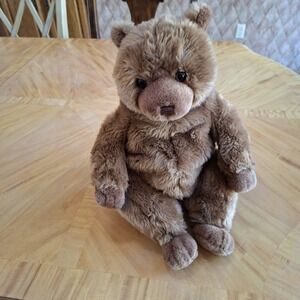 Gund TEDDY BOOM Plush #2439 Retired Brown‎ Tan Teddy Bear 17"